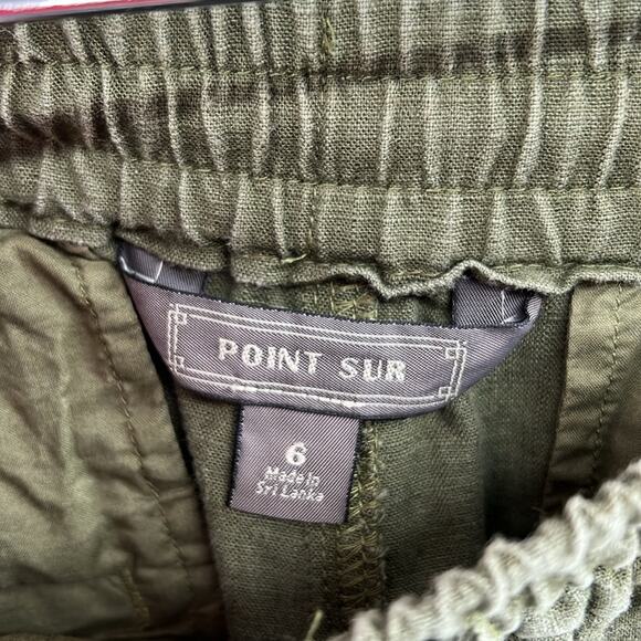 J. Crew Point Sur Seaside Linen Blend Joggers - Green - 6 - Picture 4 of 7